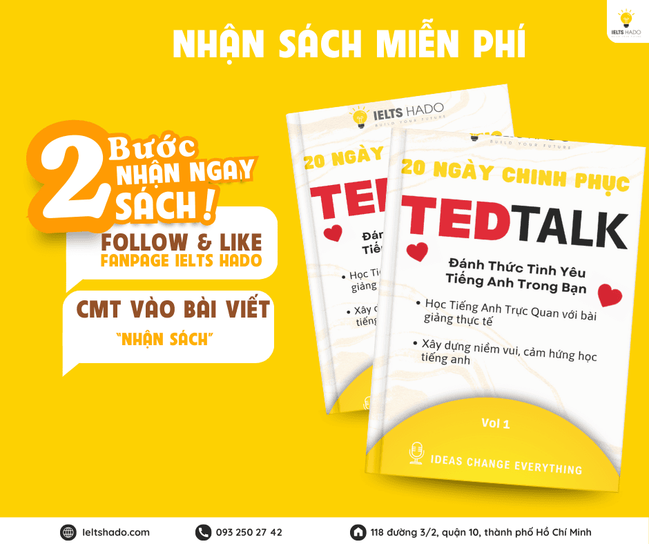 20 Ngày Chinh Phục TED Talks – Cách Khiến Bạn Muốn Học Tiếng Anh Mỗi Ngày