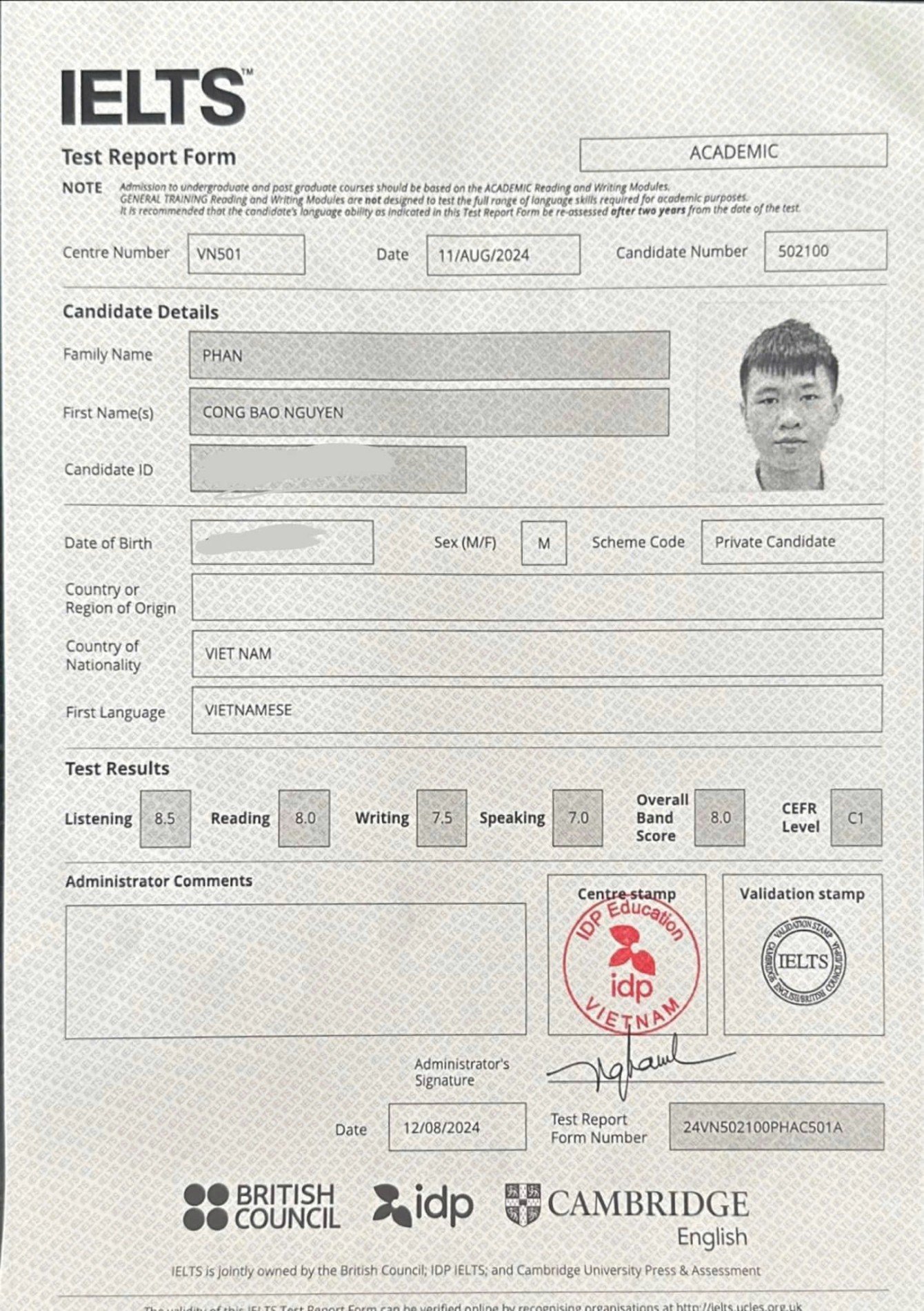 Phan Cong Bao Nguyen