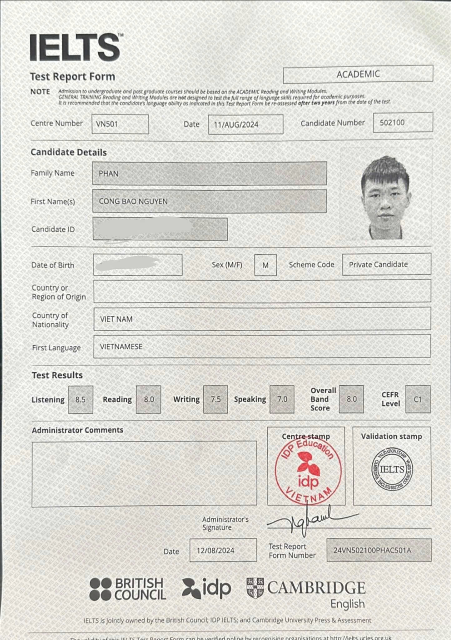 Phan Cong Bao Nguyen