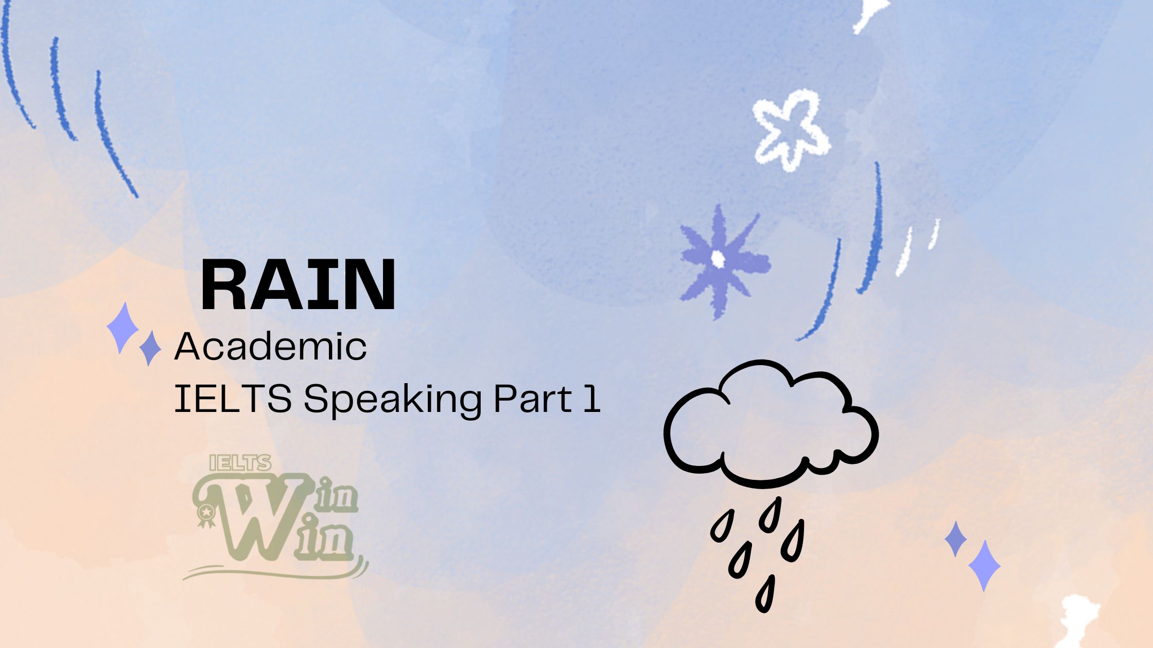 IELTS Speaking Part 1 - Rain