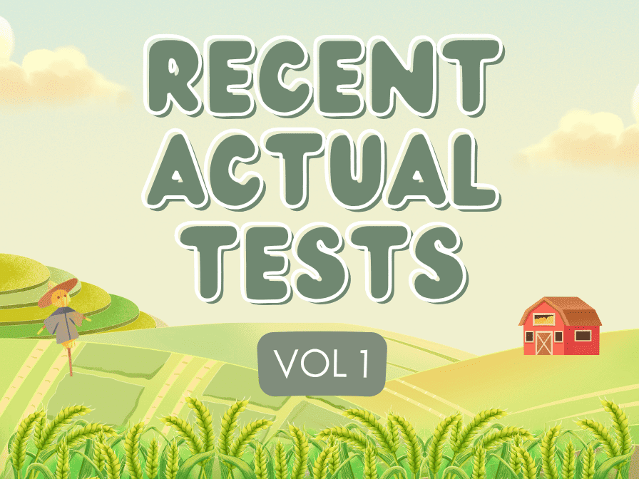 IELTS Recent Actual Tests Volume 1