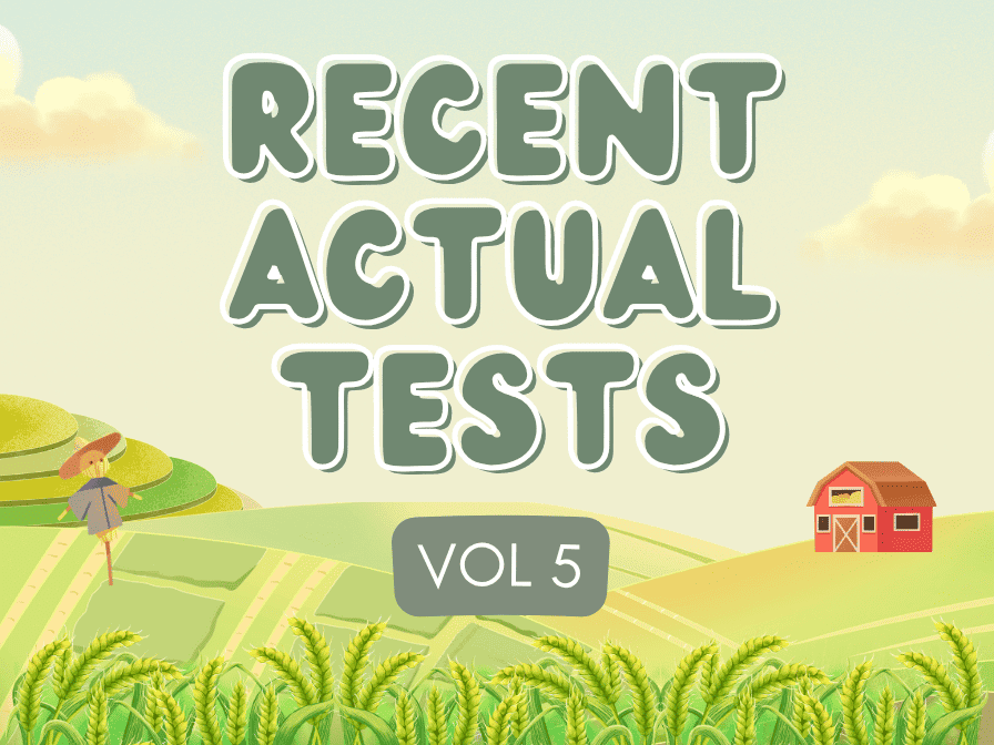 IELTS Recent Actual Tests Volume 5